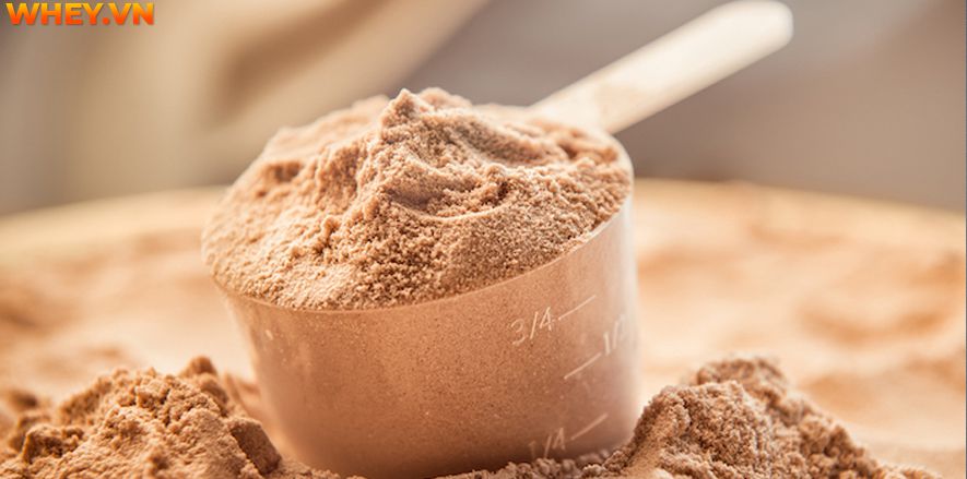 Protein trong sữa tăng cân giúp xây dựng và phát triển cơ bắp.