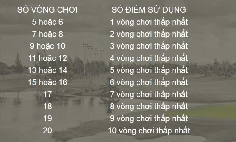 Số chênh lệch được sử dụng