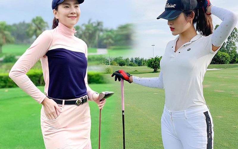 Áo pull golf dài tay