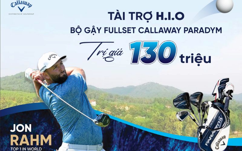 Bộ gậy golf Kenichi 6 sao - Giải thưởng HIO hấp dẫn