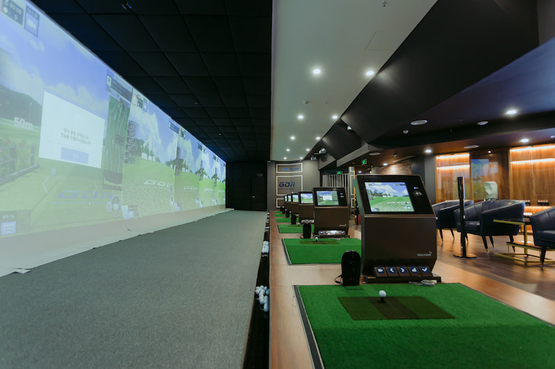 Mô phỏng sân golf 3D tại Golfzon Park