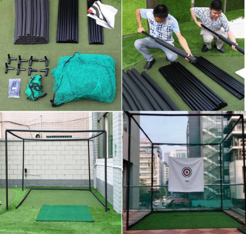 Lắp đặt lồng tập golf tại nhà cực đơn giản