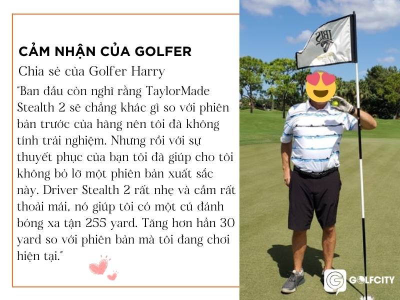 Chia sẻ của Golfer về Stealth 2