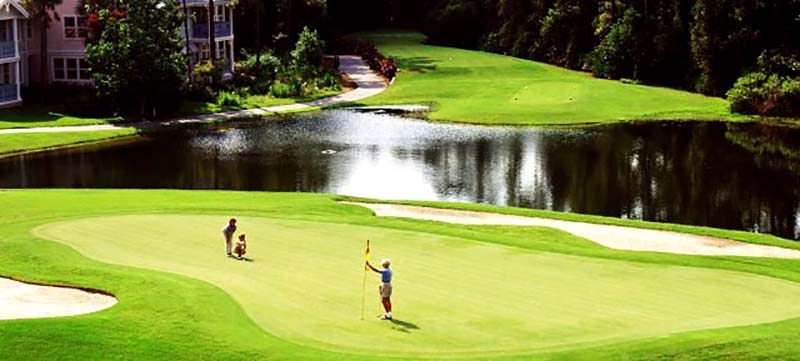 Luật golf bẫy nước có sửa đổi một số điểm so với luật cũ, người chơi nên lưu ý để tránh mất điểm đáng tiếc