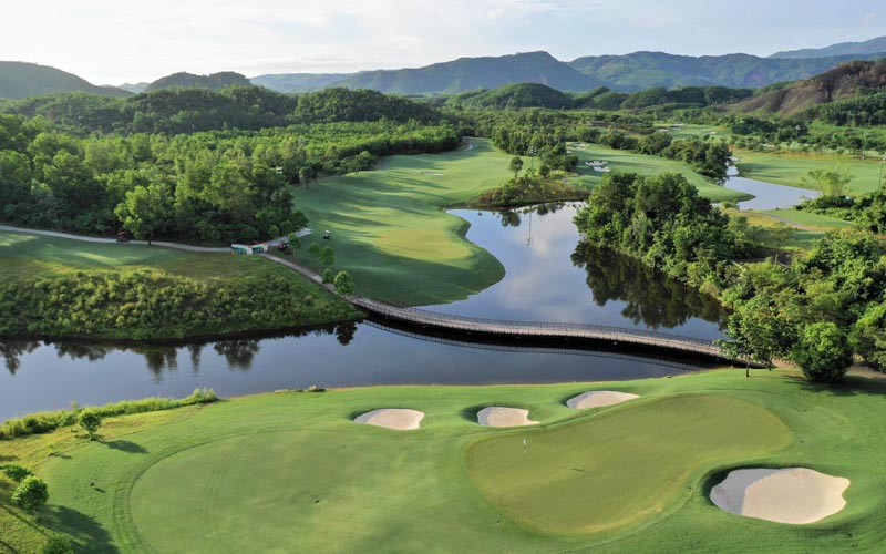 Sân golf Bà Nà Hill với độ dài hơn 7500 yards