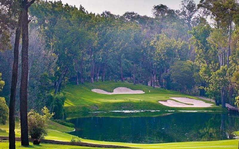 Sân Blair Atholl Golf Course có thảm thực vật phong phú 