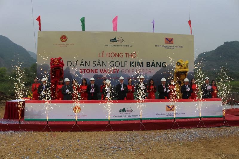 Toàn cảnh sân golf Kim Bảng