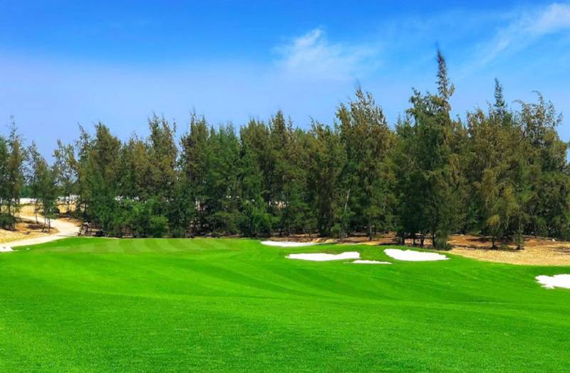 Các hố golf ở đây ẩn chứa rất nhiều thử thách