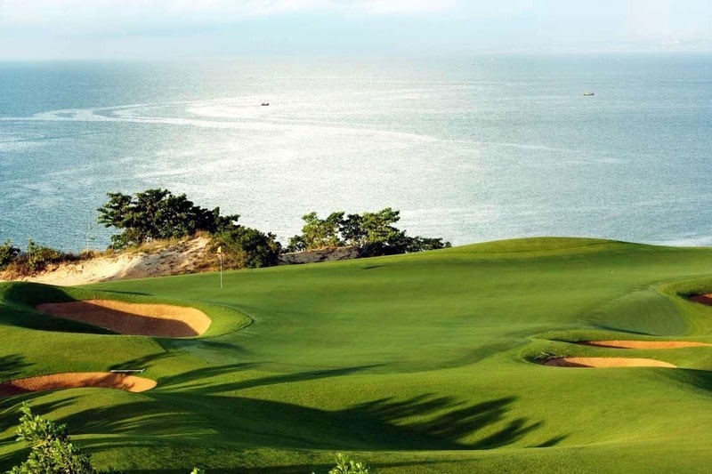 Sân golf Ocean Dunes nhìn từ trên cao