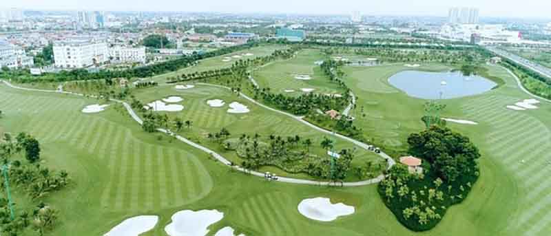 alt: Sân golf quận 9 thường xuyên tổ chức các giải đấu golf chuyên nghiệp